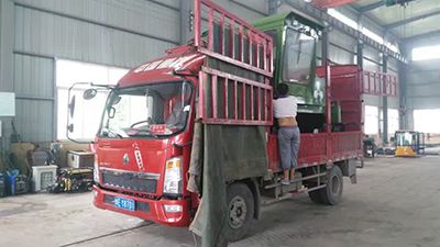 有機肥設(shè)備發(fā)貨現(xiàn)場圖2