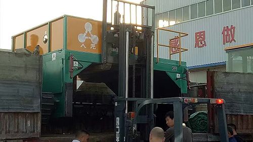 重慶有機(jī)肥設(shè)備發(fā)貨現(xiàn)場圖2