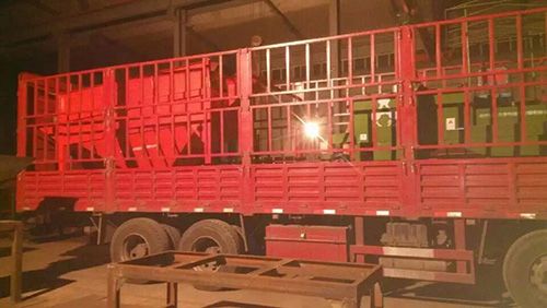 山西有機肥設備發(fā)貨現(xiàn)場圖1