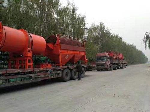 有機肥設(shè)備發(fā)貨現(xiàn)場圖1