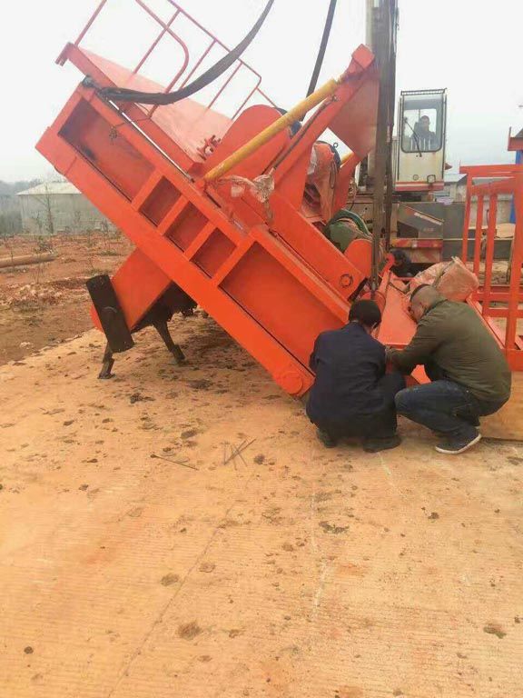人元生物有機肥設(shè)備裝車組圖